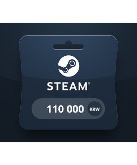 Steam Wallet Card 110000 KRW KR Activation Code Steam Key 